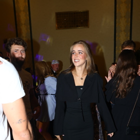 Amélie Pokorná se dobře bavila.