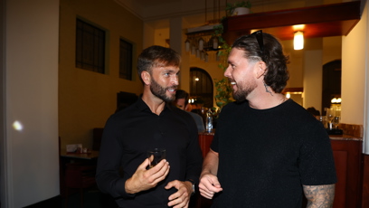 FOTO: Party Muže roku (vpravo Matyáš Hložek).