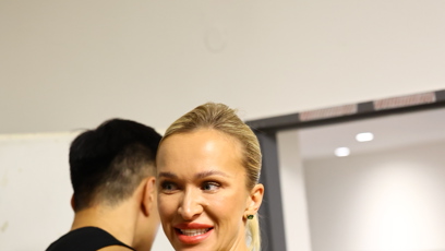 FOTO: Nela Slováková měla výstřih.
