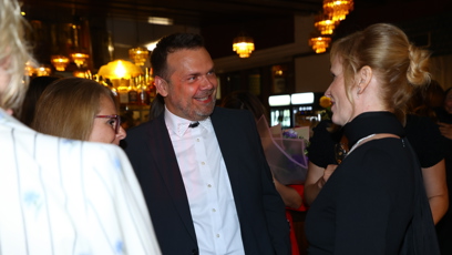 FOTO: Martin Baxa se baví s Aňou Geislerovou.