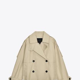 Krátký vodoodpudivý trenčkot, Zara, 1 799 Kč