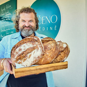 V Maršálkově pekárně můžete pořídit například Josefův vyhlášený chleba.