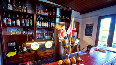 FOTO: Starosuchdolská restaurace nabízí českou i gruzínskou kuchyni.