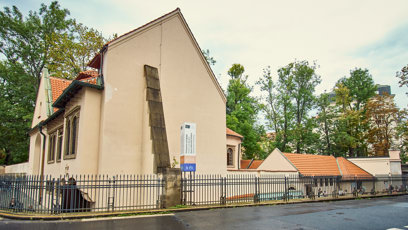FOTO: Vchod do starého židovského hřbitova.