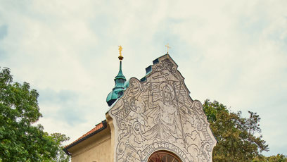 FOTO: Kaple Kalvárie na Petříně.