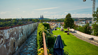 FOTO: Bastion v parku Folimanka. I zde se odehrává děj nové knihy Dana Browna.