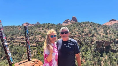 FOTO: Martina Formanová se svou první láskou.