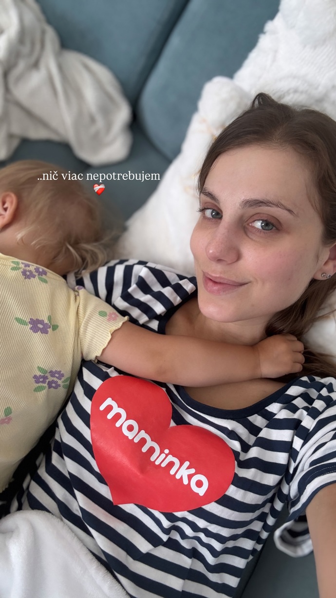 FOTO: Dominika je už zpět doma.