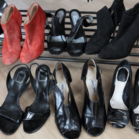 Tyto boty už má Bára Nesvadbová také připravené na prodej. 