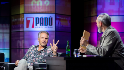 FOTO: Janek Ledecký v pořadu 7 pádů Honzy Dědka.