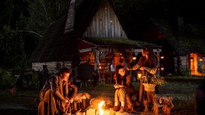 FOTO: Snímek z natáčení nové pohádky Zrození alchymistky.