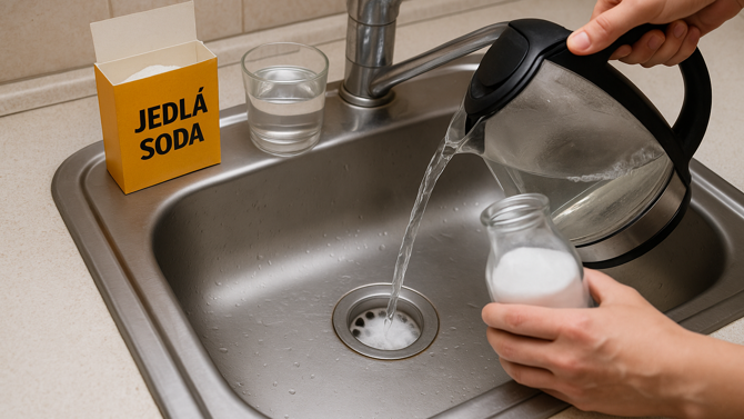 Váš ucpaný dřez nemusí ničit chemie! Takhle ho vyčistíte bezpečně a za pár korun