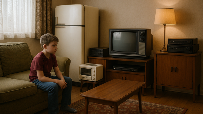 Křeslo po babičce, mikrovlnka starší než děti? Není to retro, ale tvrdá realita, o které se mlčí!