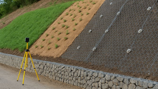 Už žádné starosti se svahem! Kombinace přírody a high-tech: Takto ho zpevníte s recyklovanými materiály