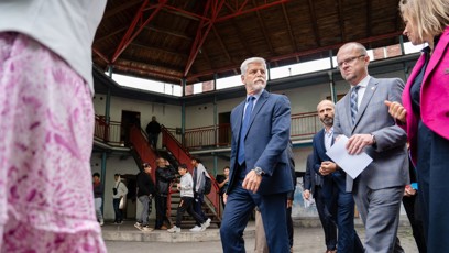 FOTO: Petr Pavel a Eva Pavlová navštívili Pardubický kraj.