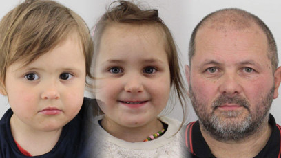 FOTO: Policie pátrá po sestřičkách a jejich otci.
