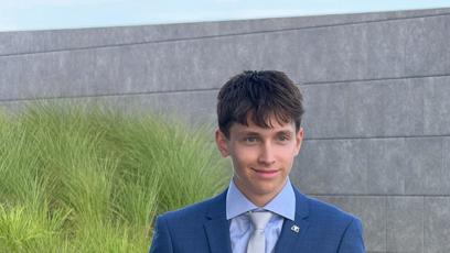 FOTO: Kristian míří do zahraničí.