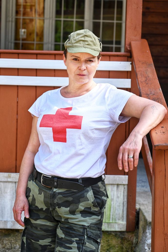 FOTO: Halka Třešňáková coby zdravotnice Petra ve filmu Letní lásky.