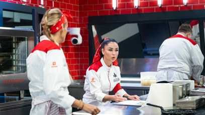 FOTO: Kateřina Hoček se snažila vést svůj tým.