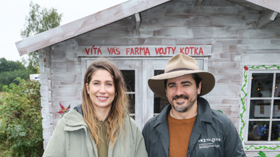 FOTO: Vítá vás Farma Vojty Kotka.
