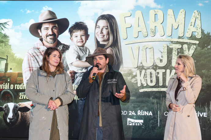 FOTO: Prezentování nové dokureality o rodině Kotkových. – stránka 30