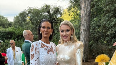 FOTO: Lenka Graf s manželkou Andrea Bocelliho, Veronicou Bocelli.