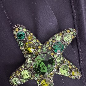 Vzácná brož vyšla na 400 eur, jde o umělecké dílo s certifikátem.  