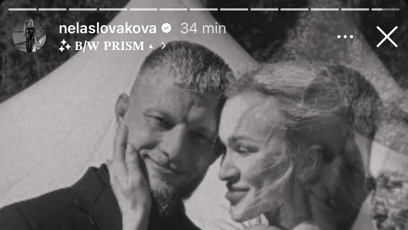 FOTO: Radek Roušal se svou partnerkou.