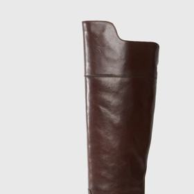 Hnědé kozačky s přezkami, Bronx, 5760 Kč