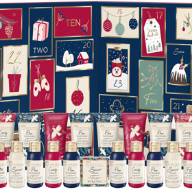 Adventní kalendář s produkty do koupele, Baylis & Harding, 1497 Kč