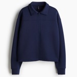 Mikina z materiálu scuba se zipem, H&M, 619 Kč