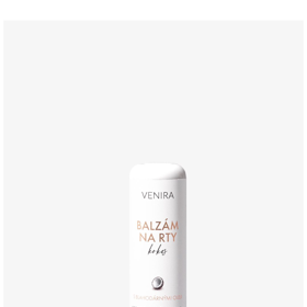 Balzám s přírodním kokosovým olej, včelím voskem a bambuckým máslem pro suché a popraskané rty, Venira, 69 Kč
