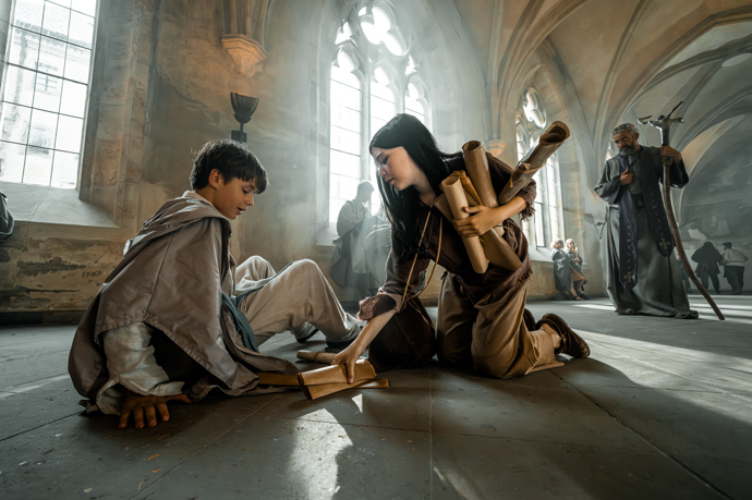 FOTO: Snímek z natáčení nové pohádky Zrození alchymistky. – stránka 17