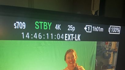 FOTO: Kristýna Leichtová se během natáčení smála.