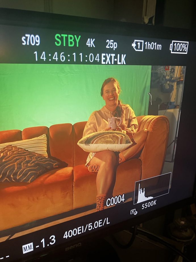 FOTO: Kristýna Leichtová se během natáčení smála. – stránka 3