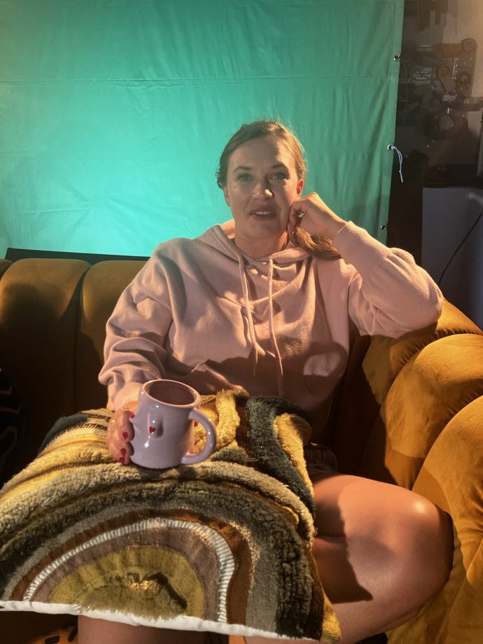 FOTO: Kristýna Leichtová si natáčení užívala. – stránka 2