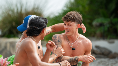 FOTO: Jakub Gášek během hry na Love Islandu.