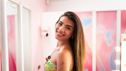 FOTO: Sára Ružičková v Love Islandu.