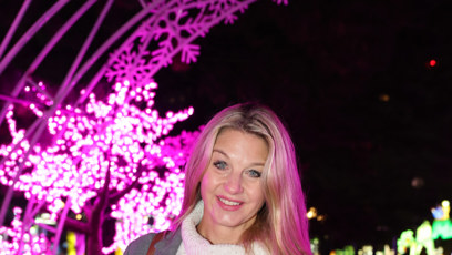 FOTO: Sabina Laurinová na rozsvícení Winter Wonderlandu.