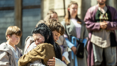FOTO: Snímek z natáčení nové pohádky Zrození alchymistky.