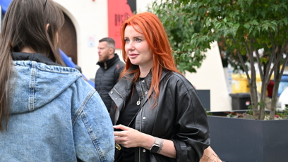 FOTO: Aneta Zicklerová je nepřehlédniutelná.