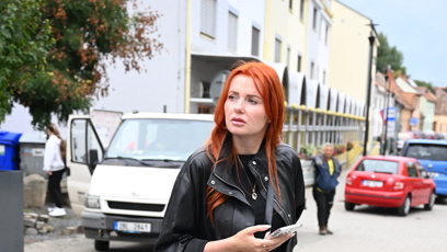 FOTO: Aneta Zicklerová ve Šlapanicích.