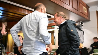 FOTO: Ondřej Malý se dobře bavil.
