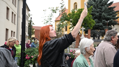 FOTO: Aneta Zicklerová nezapomíná vše zaznamenávat.