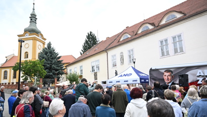 FOTO: Andrej Babiš ve Šlapanicích.