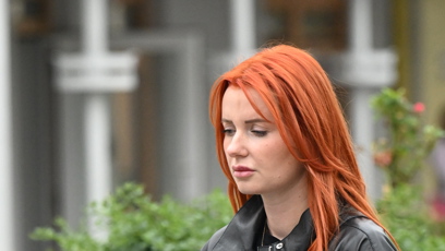 FOTO: Aneta Zicklerová na mítinku.