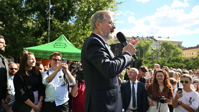 FOTO: Mítink SPOLU Petr Fiala