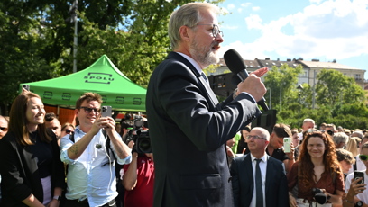 FOTO: Mítink SPOLU Petr Fiala