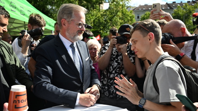FOTO: Mítink SPOLU Petr Fiala