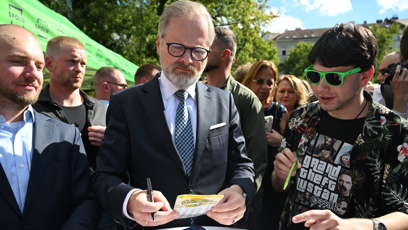 FOTO: Mítink SPOLU Petr Fiala
